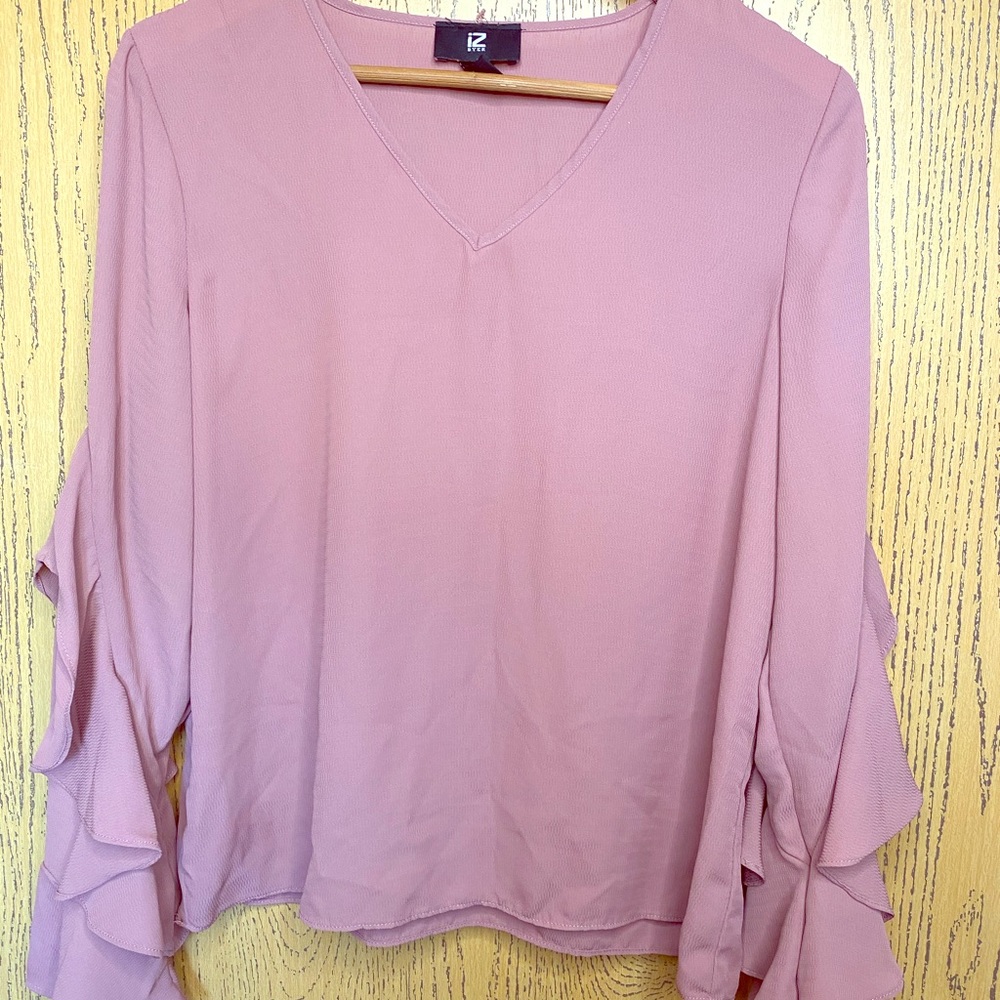 Pink Flow Blouse by iZ Byer